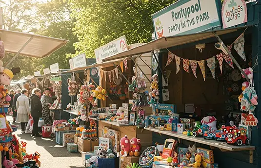 A selection of toys and gifts